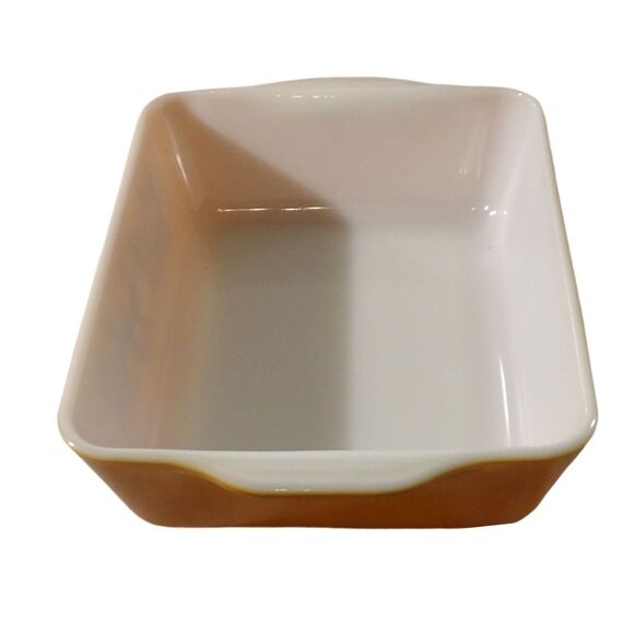 Vintage Pyrex Old Orchard Baking Dish‎ 503 1.5 qt Quart Pan Orange - Picture 3 of 5